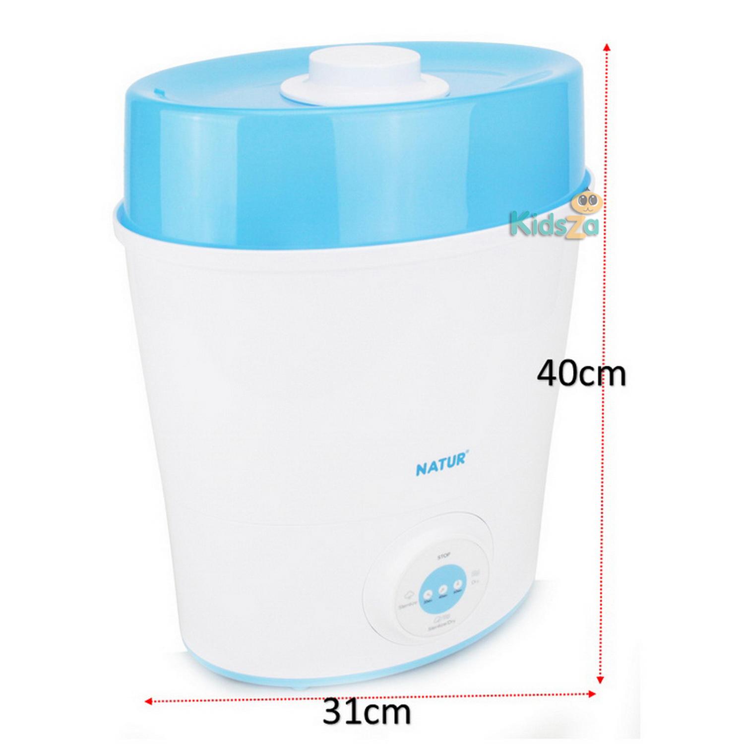 NATUR เครื่องนึ่งขวดนม พร้อมอบแห้ง รุ่น SD-3 Electric Steam Sterilizer&Dryer