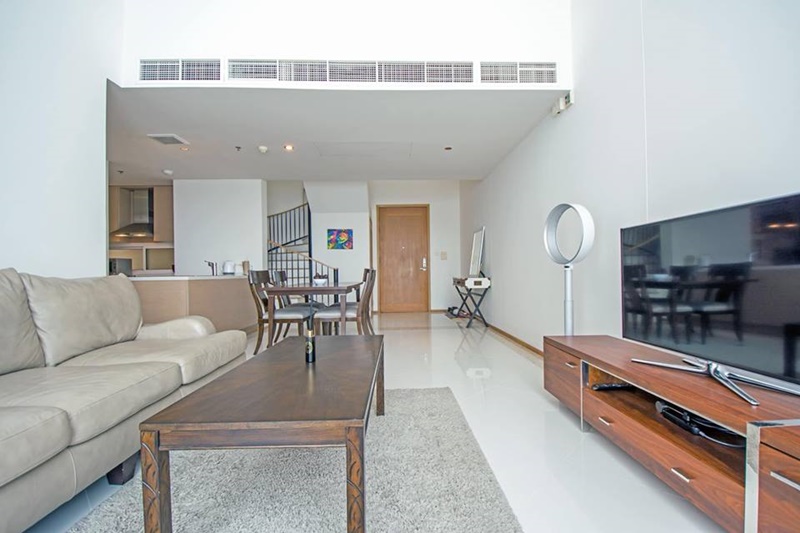 ให้เช่าคอนโด ดิ เอ็มไพร์ เพลส พื้นที่ 107 ตร.ม. 2 ห้องนอน เช่า 60,000 บ/ด