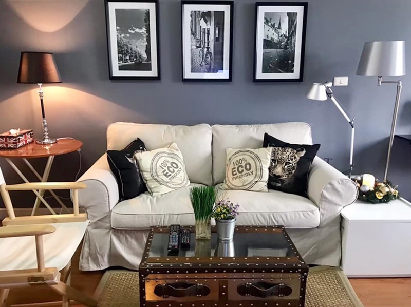 ให้เช่าคอนโด วัน เอ็กซ์ สุขุมวิท 26 พื้นที่ 34 ตร.ม. 1 ห้องนอน เช่า 18,000 บ/ด