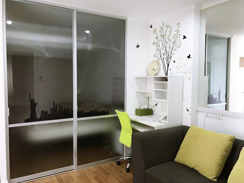 ให้เช่าคอนโด ลุมพินี เพลส รัชโยธิน พื้นที่ 28 ตร.ม. 1 ห้องนอน ให้เช่า 9,500 บ/ด