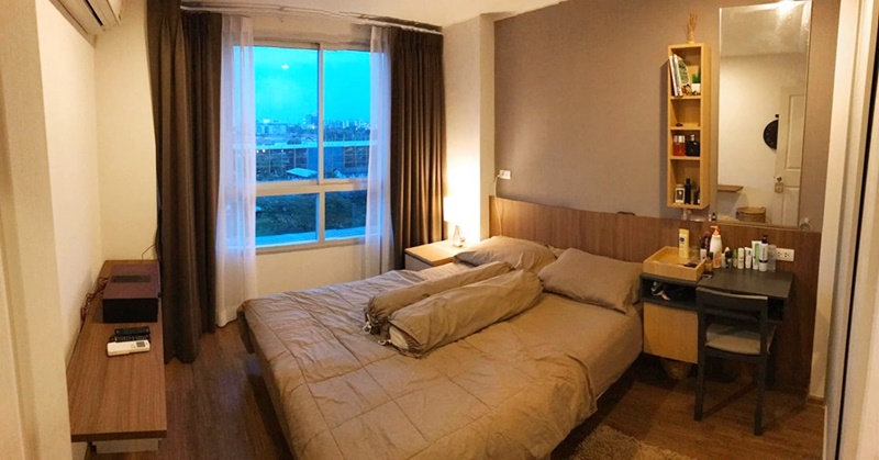 ให้เช่าคอนโด ยู ดีไลท์ @ หัวหมาก สเตชั่น พื้นที่ 31 ตร.ม. 1 ห้องนอน เช่า 10,000 บ/ด