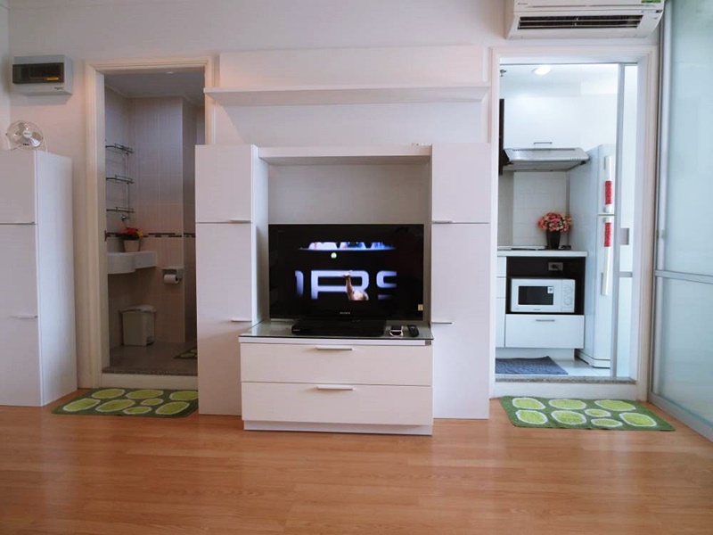 ให้เช่าคอนโด ลุมพินี เพลส พระราม 8 พื้นที่ 35.27 ตร.ม. 1 ห้องนอน เช่า 9,500 บ/ด