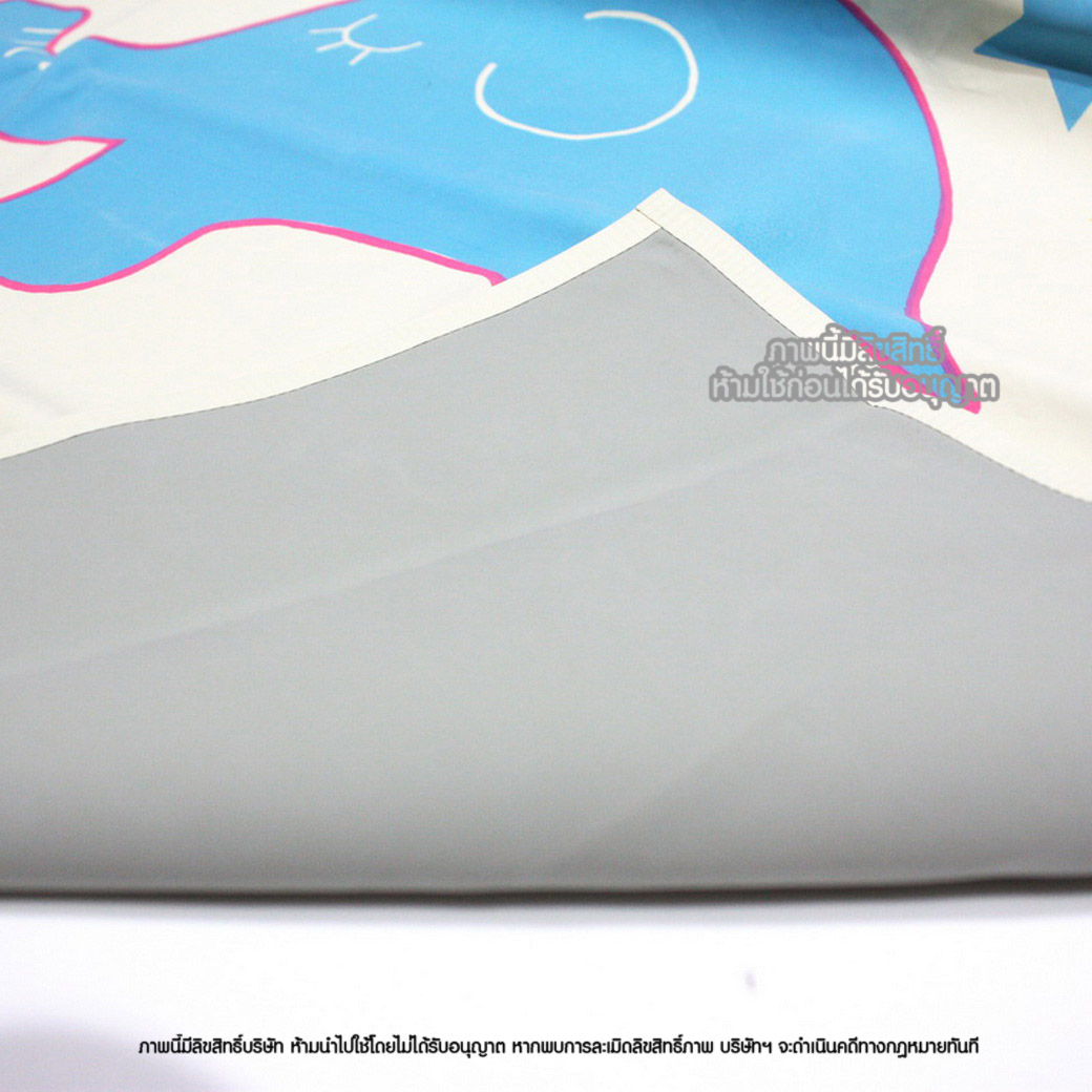 Pureen แผ่นยางธรรมชาติ รองนอน แบบเรียบ Rubber Bed Sheet [S] [45x60 ซม.]