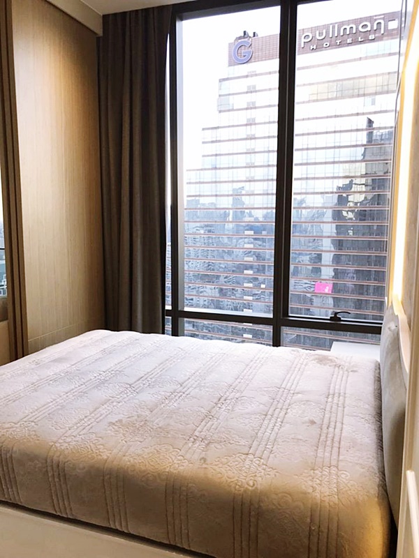 ให้เช่าคอนโด แอชตัน สีลม พื้นที่ 31.5 ตร.ม. 1 ห้องนอน เช่า 35,000 บ/ด