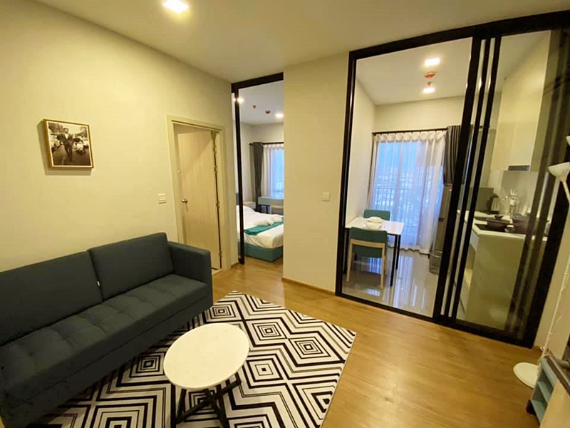 ให้เช่าคอนโด เมทริส พระราม 9-รามคำแหง พื้นที่ 30 ตร.ม. 1 ห้องนอน เช่า 13,000 บ/ด