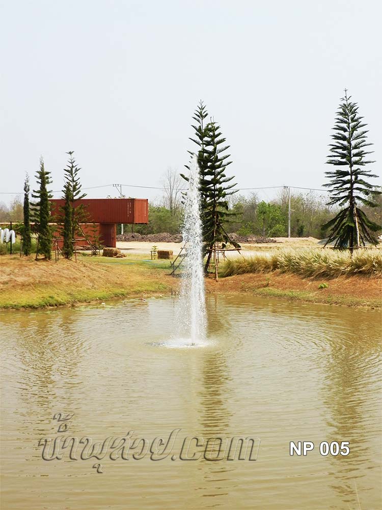 ชุดน้ำพุขาตั้ง Strainer ที่ Nine Phetchabun Farm