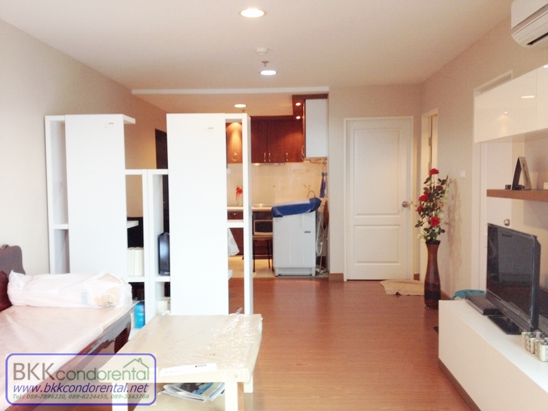 ให้เช่าคอนโด เบลล์ แกรนด์ พระราม 9 พื้นที่ 56 ตรม. 2 ห้องนอน เช่า 25,000 บาท/เดือน