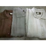เสื้อกันหนาวไหมพรมคอปก รอบอก 40 นิ้ว