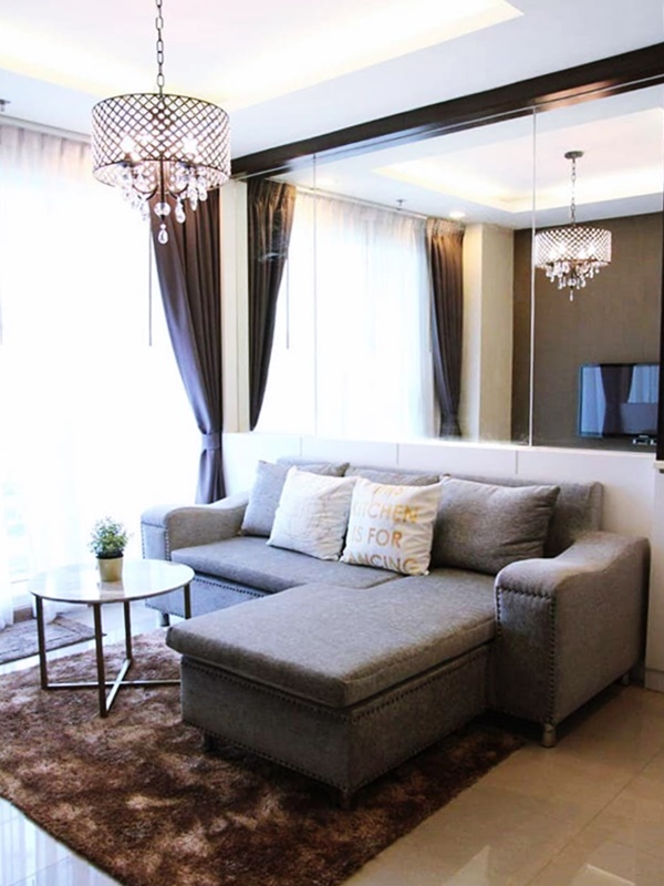 ให้เช่าคอนโด ศุภาลัย เวลลิงตัน พื้นที่ 47 ตร.ม. 1 ห้องนอน. เช่า 24,000 บ/ด