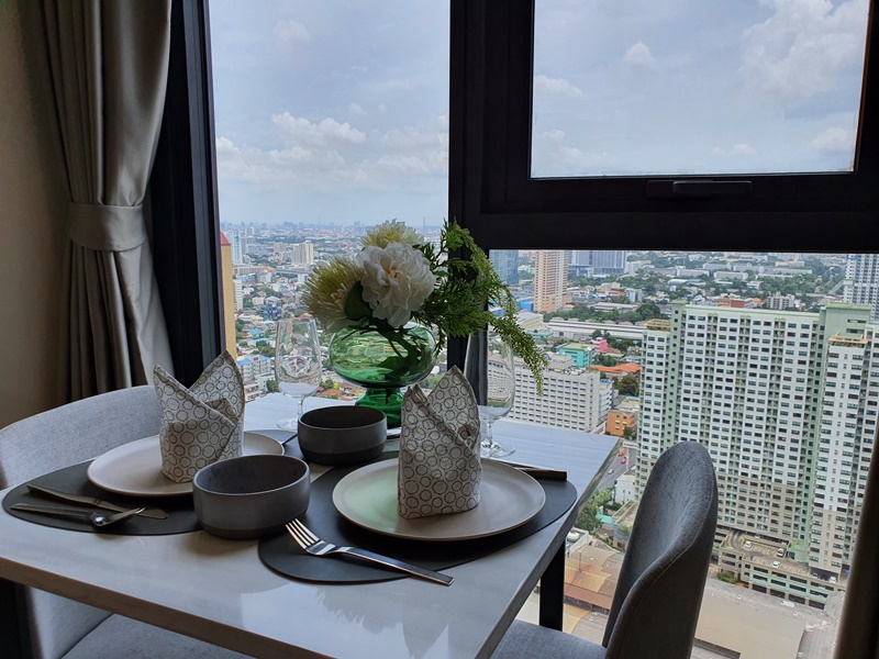 ให้เช่าคอนโด เดอะ ไลน์ พหลฯ-ประดิพัทธ์ พื้นที่ 33.89 ตร.ม. 1 ห้องนอน เช่า 18,000 บ/ด