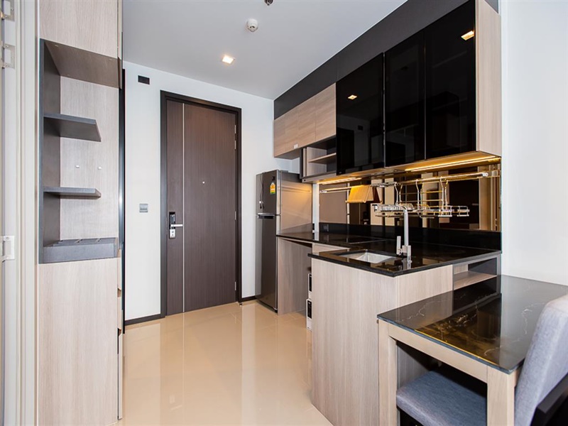 ให้เช่าคอนโด เดอะ ไลน์ อโศก-รัชดา พื้นที่ 34.75 ตร.ม. 1 ห้องนอน เช่า 20,000 บ/ด