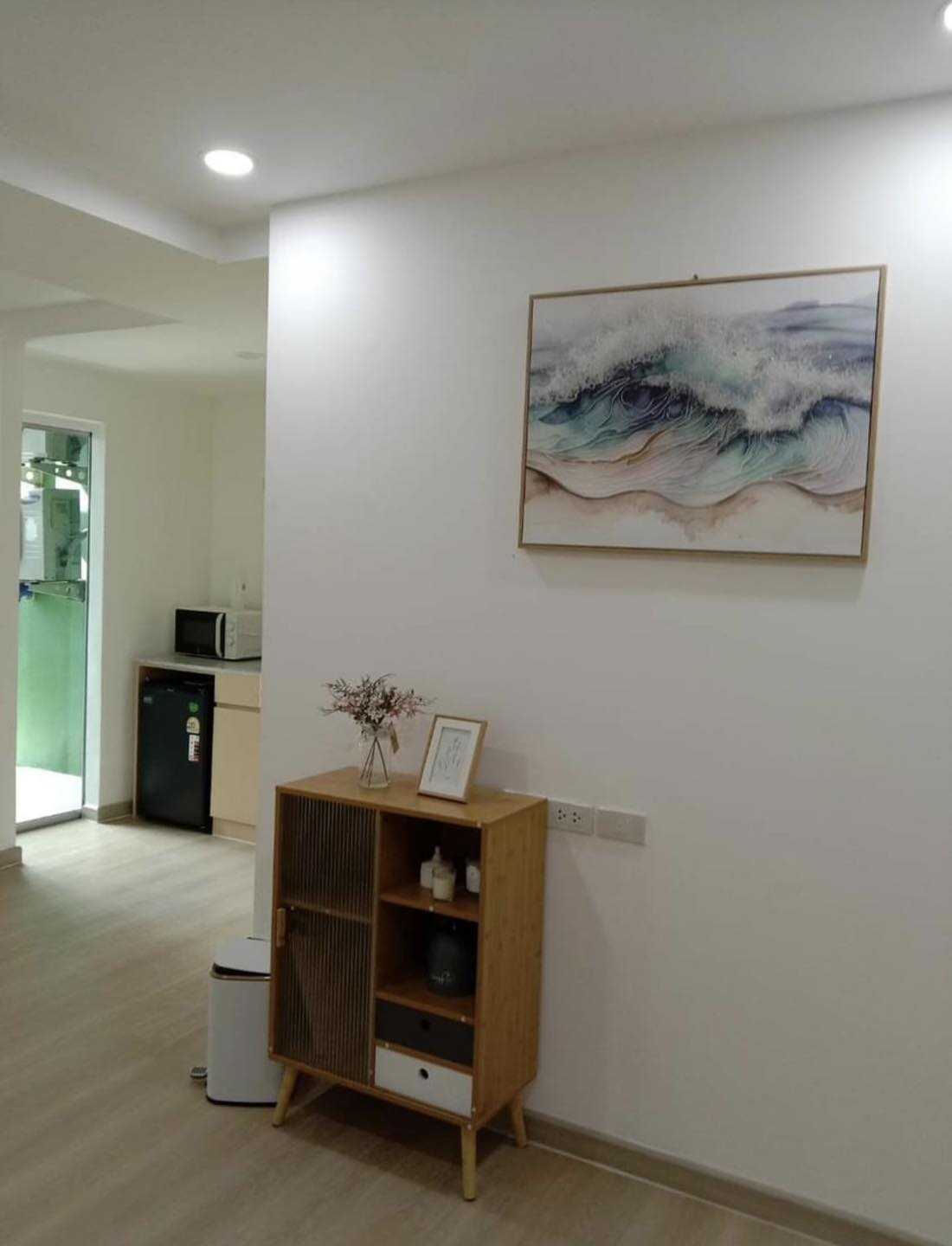 ให้เช่า พาร์ค เอกโซ เกษตร นวมินทร์ 33 ตร.ม 1 ห้องนอน วิวสระ ราคา 9,000 บาท/เดือน