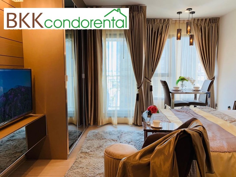 ให้เช่าคอนโด ไลฟ์ อโศก - พระราม 9 พื้นที่ 26 ตร.ม. ห้องสตูดิโอ เช่า 14,000 บ/ด