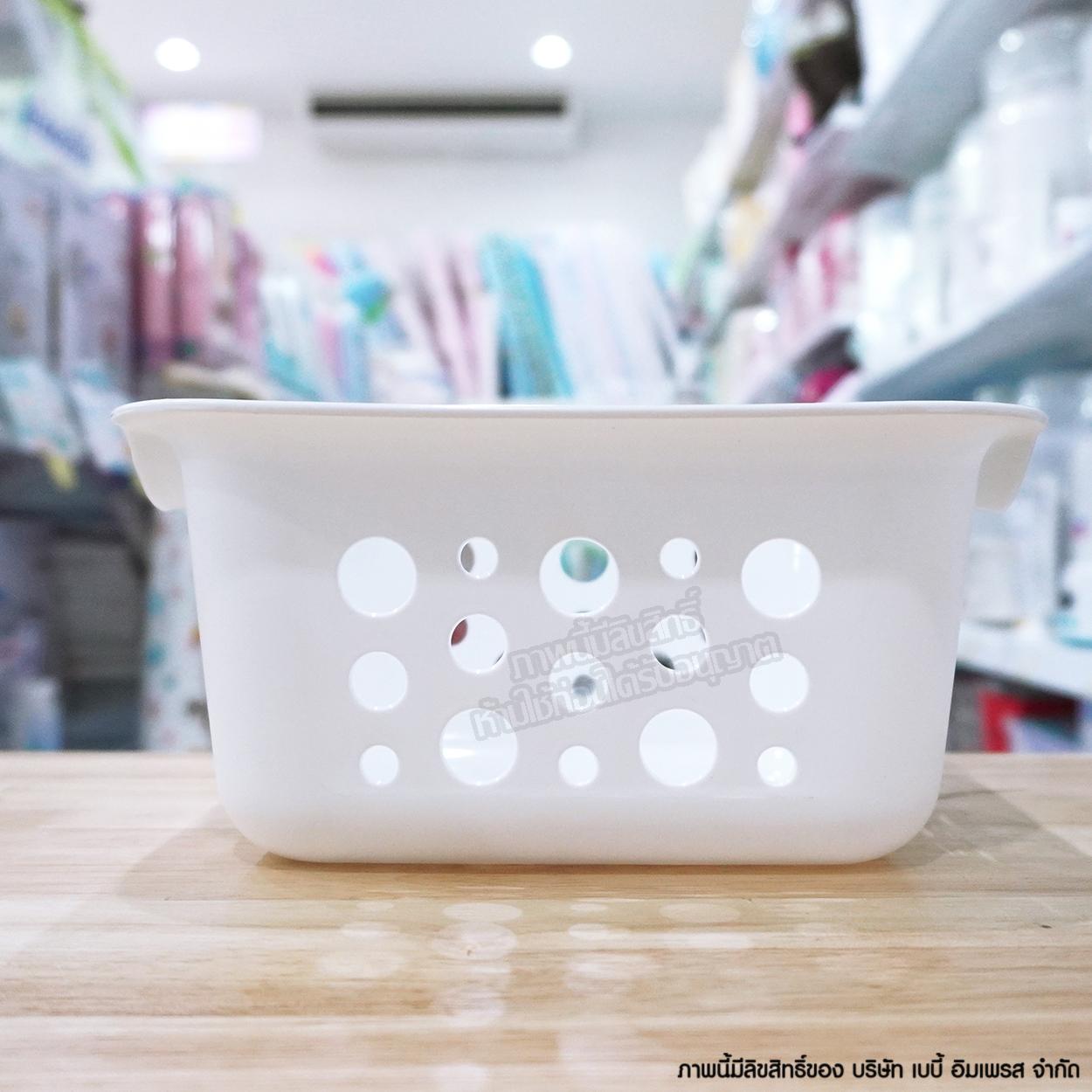 Nanny ตะกร้าอเนกประสงค์ สี่เหลี่ยมจตุรัส N354WH