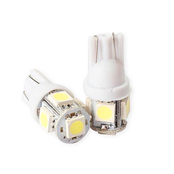 LED ไฟหรี่ T10 3 คู่ ( สีขาว )