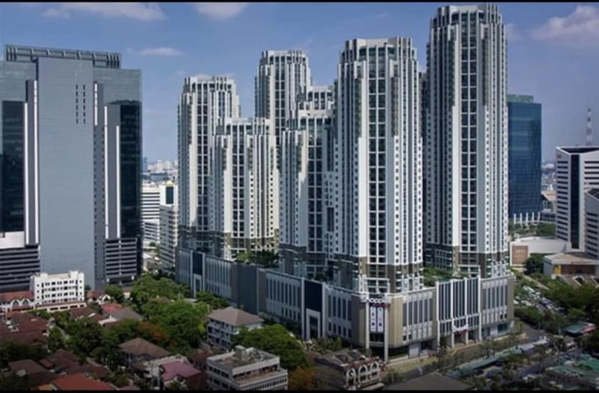 ให้เช่าคอนโด เบลล์ แกรนด์ พระราม 9 พื้นที่ 49.05 ตร.ม. 1 ห้องนอน เป็นห้องแบบมีประตูกั้นห้อง