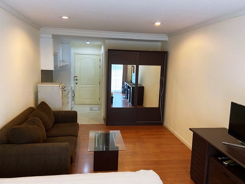 ให้เช่าคอนโด แกรนด์ พาร์ค วิว อโศก พื้นที่ 36 ตร.ม. ห้องสตูดิโอ เช่า 14,000 บ/ด