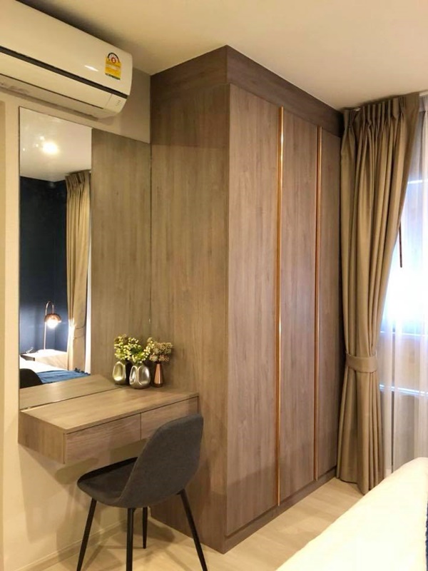 ให้เช่าคอนโดไลฟ์ อโศก พื้นที่ 25 ตร.ม. ห้องสตูดิโอ เช่า 17,000 บ/ด