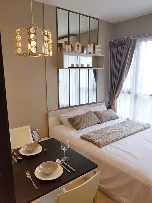 ให้เช่าคอนโดเลต มิสท์ พระราม 9 พื้นที่ 23 ตร.ม. สตูดิโอ เช่า 15,000 บ/ด