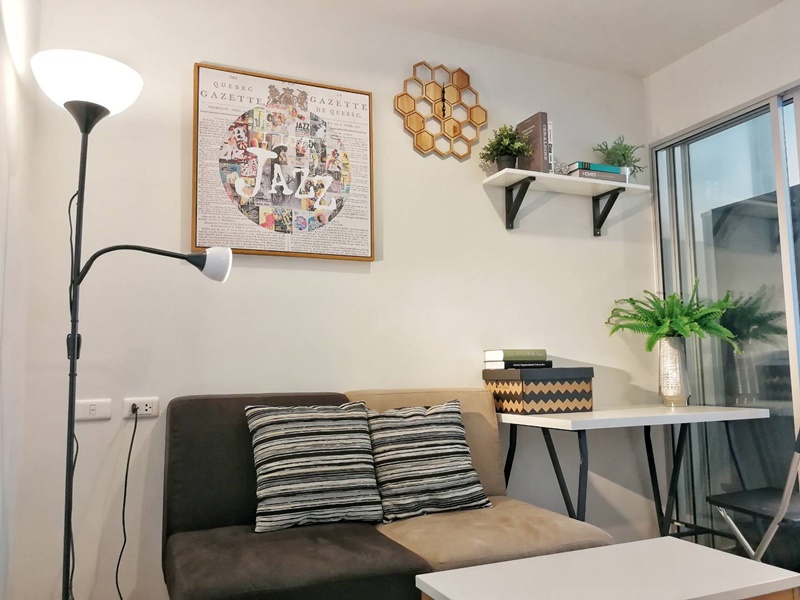 ให้เช่าคอนโด เดอะนิช ไอดี บางแค พื้นที่ 30.20 ตร.ม. 1 ห้องนอน เช่า 7,500 บ/ด