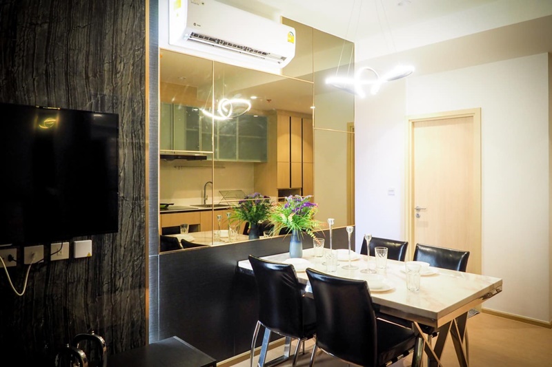 ให้เช่าคอนโด มารุ เอกมัย 2 พื้นที่ 55 ตร.ม. 2 ห้องนอน เช่า 47,000 บ/ด