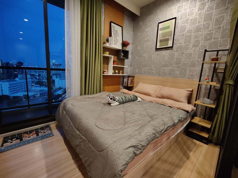 ให้เช่าคอนโด เอ็ม จตุจักร พื้นที่ 29 ตร.ม. 1 ห้องนอน เช่า 15,000 บ/ด