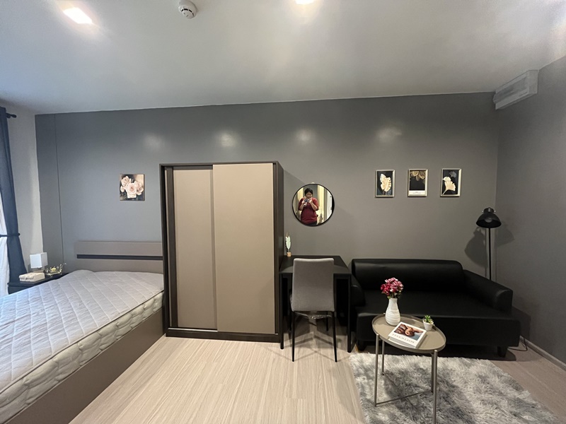 ให้เช่าคอนโด ไลฟ์ อโศก ไฮป์ พื้นที่ 26 ตรม. สตูดิโอ เช่า 16,500 บ/ด