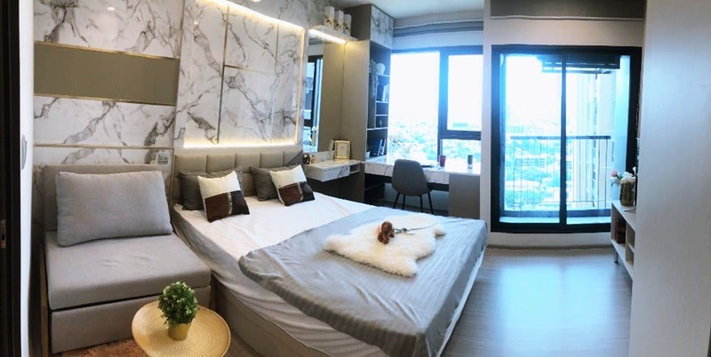 ให้เช่าคอนโด ไลฟ์ สุขุมวิท 62 พื้นที่ 25 ตร.ม. 1 ห้องนอน เช่า 12,000 บ/ด