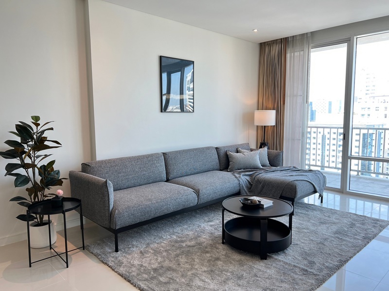 ให้เช่าคอนโด ฟูลเลอตัน สุขุมวิท พื้นที่ 105 ตร.ม. 2 ห้องนอน เช่า 83,000 บ/ด