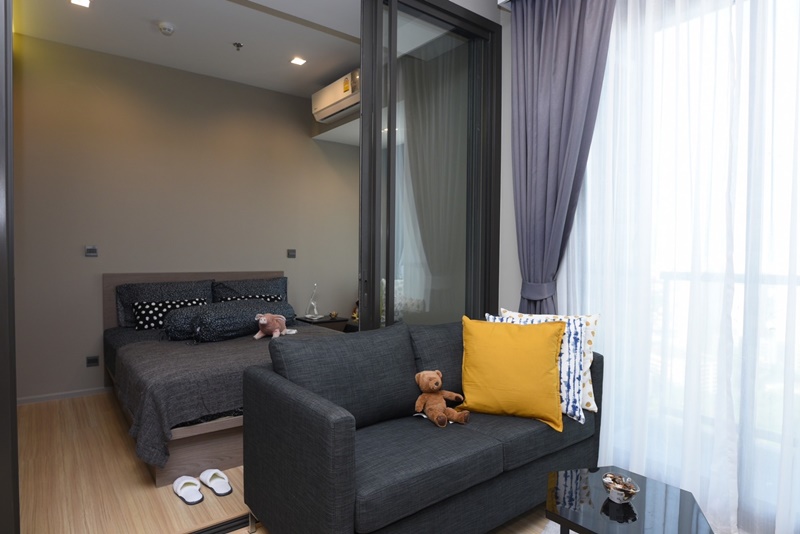 ให้เช่าคอนโด เอ็ม จตุจักร พื้นที่ 33 ตร.ม. 1 ห้องนอน เช่า 19,000 บ/ด