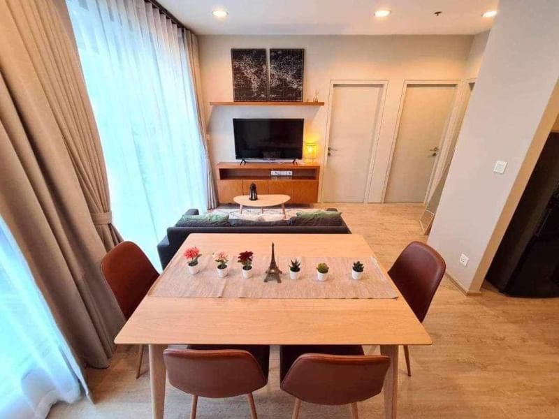 ให้เช่าคอนโด ไอดีโอ คิว ราชเทวี พื้นที่ 48 ตร.ม. 2 ห้องนอน เช่า 30,000 บ/ด