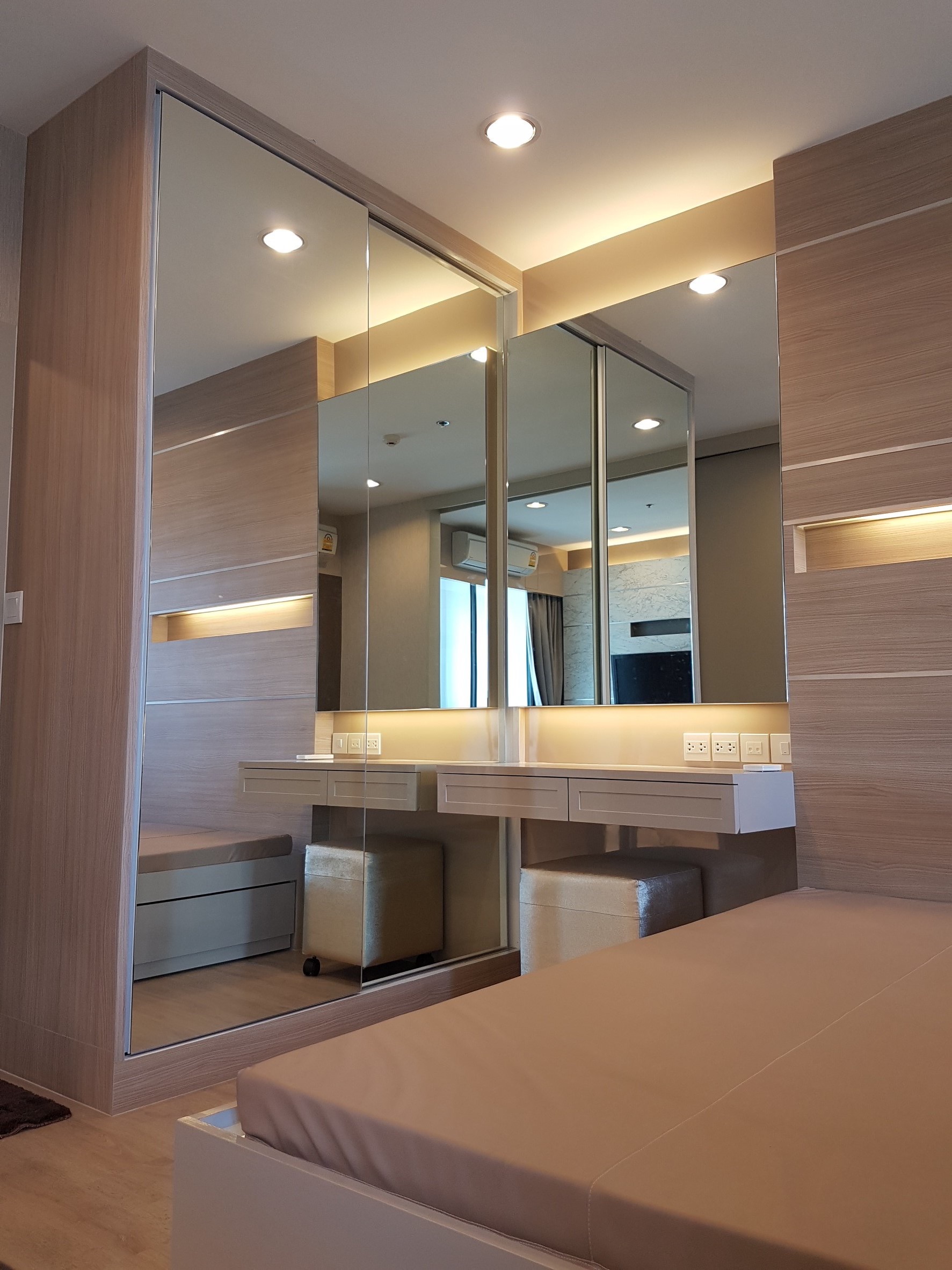 ให้เช่าคอนโด ไอดีโอ คิว ราชเทวี พื้นที่ 35 ตร.ม. 1 ห้องนอน เช่า 23000 บ/ด