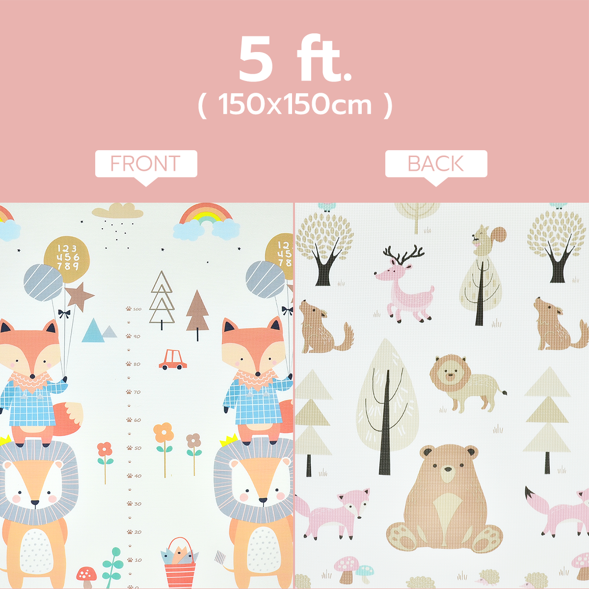 babeplay แผ่นรองคลาน 150*150