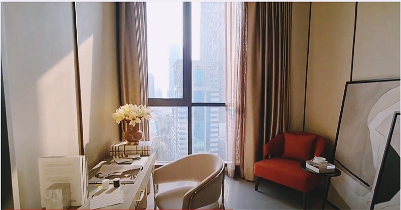 ให้เช่าคอนโด เดอะ รีเซิร์ฟ สาทร พื้นที่ 57 ตร.ม. 1 ห้องนอน เช่า 60,000 บ/ด