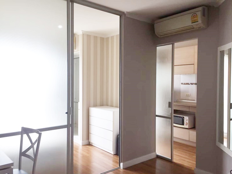 ให้เช่าคอนโด ลุมพินี เพลส รัชโยธิน พื้นที่ 28 ตร.ม. 1 ห้องนอน ให้เช่า 9,500 บ/ด