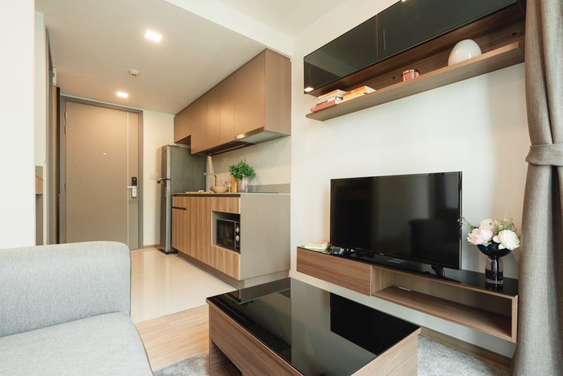 ให้เช่าคอนโด ทากะ เฮาส์ เอกมัย 12 พื้นที่ 38 ตร.ม. 1 ห้องนอน เช่า 18,000 บ/ด