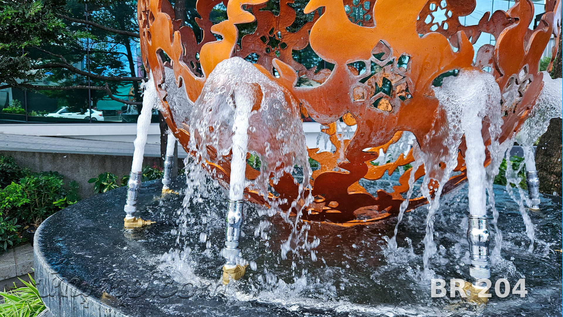 น้ำพุวงริง ฟองเบียร์ บางกอกแร้นช์ จ.สมุทรปราการ