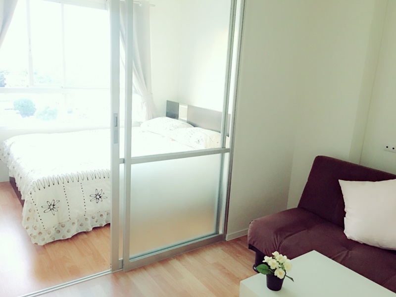 ให้เช่า ลุมพินี พาร์ค นวมินทร์-ศรีบูรพา 22.50 ตร.ม. 1 ห้องนอน เช่า 7,000 บ/ด