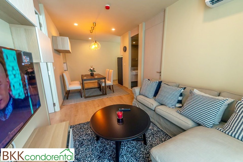 ให้เช่าคอนโด โนเบิล รีโคล พื้นที่ 62 ตรม. 2 ห้องนอน เช่า 50,000 บ/ด