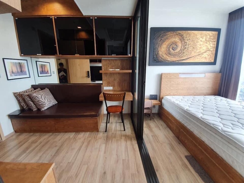 ให้เช่าคอนโด เดอะ ไลน์ จตุจักร-หมอชิต พื้นที่ 26 ตร.ม. 1 ห้องนอน เช่า 15,000 บ/ด