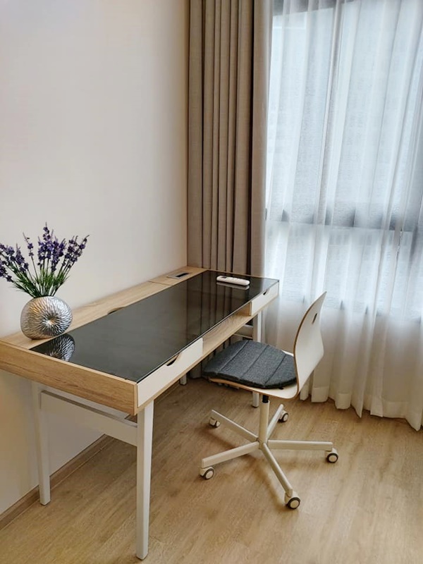 ให้เช่าคอนโด ไอดีโอ พระราม 9 ตัดใหม่ พื้นที่ 31 ตร.ม. 1 ห้องนอน เช่า 17,000 บ/ด