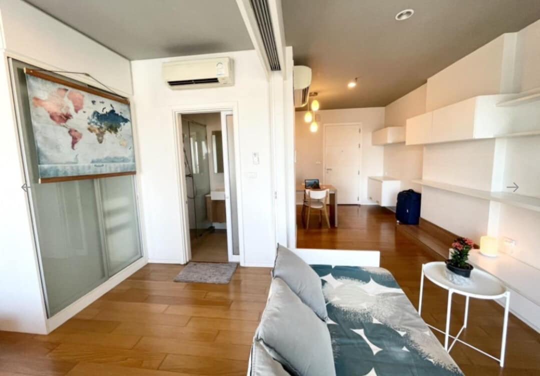 ให้เช่าคอนโด บลอคส์ 77 พื้นที่ 40 ตรม.1 ห้องนอน ราคาเช่า 17,500 บาท/เดือน