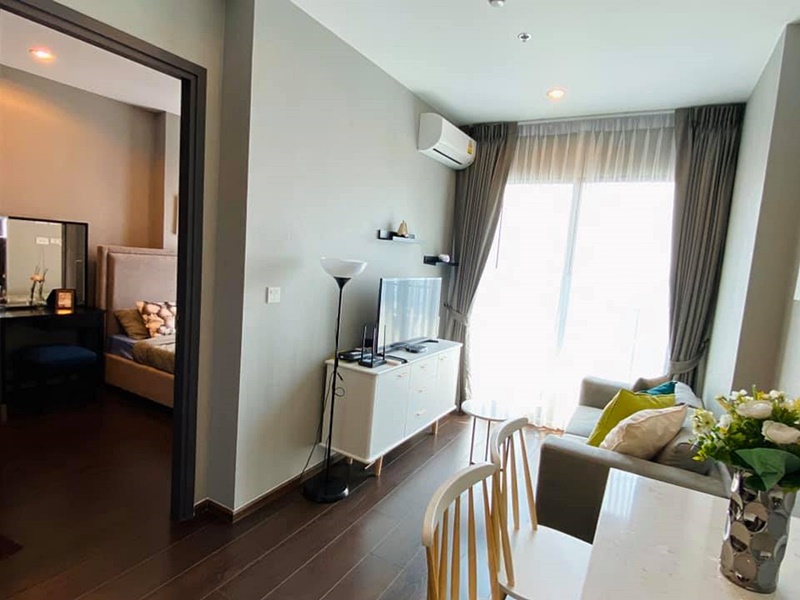 ให้เช่าคอนโด ซี เอกมัย พื้นที่ 30 ตร.ม. 1 ห้องนอน เช่า 18,000 บ/ด