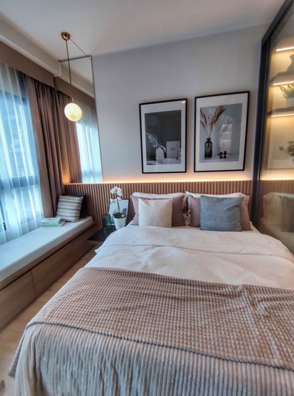 ให้เช่าคอนโด ไอดีโอ พระราม 9 ตัดใหม่ พื้นที่ 26 ตร.ม. 1 ห้องนอน เช่า 13,000 บ/ด