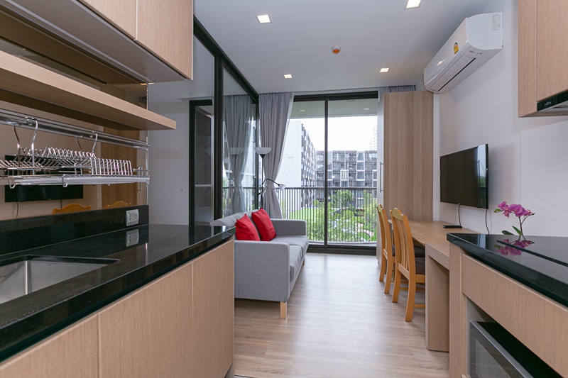 ให้เช่าคอนโด คาวะ เฮาส์ พื้นที่ 32.5 ตรม. 1 ห้องนอน เช่า 18,000 บ/ด