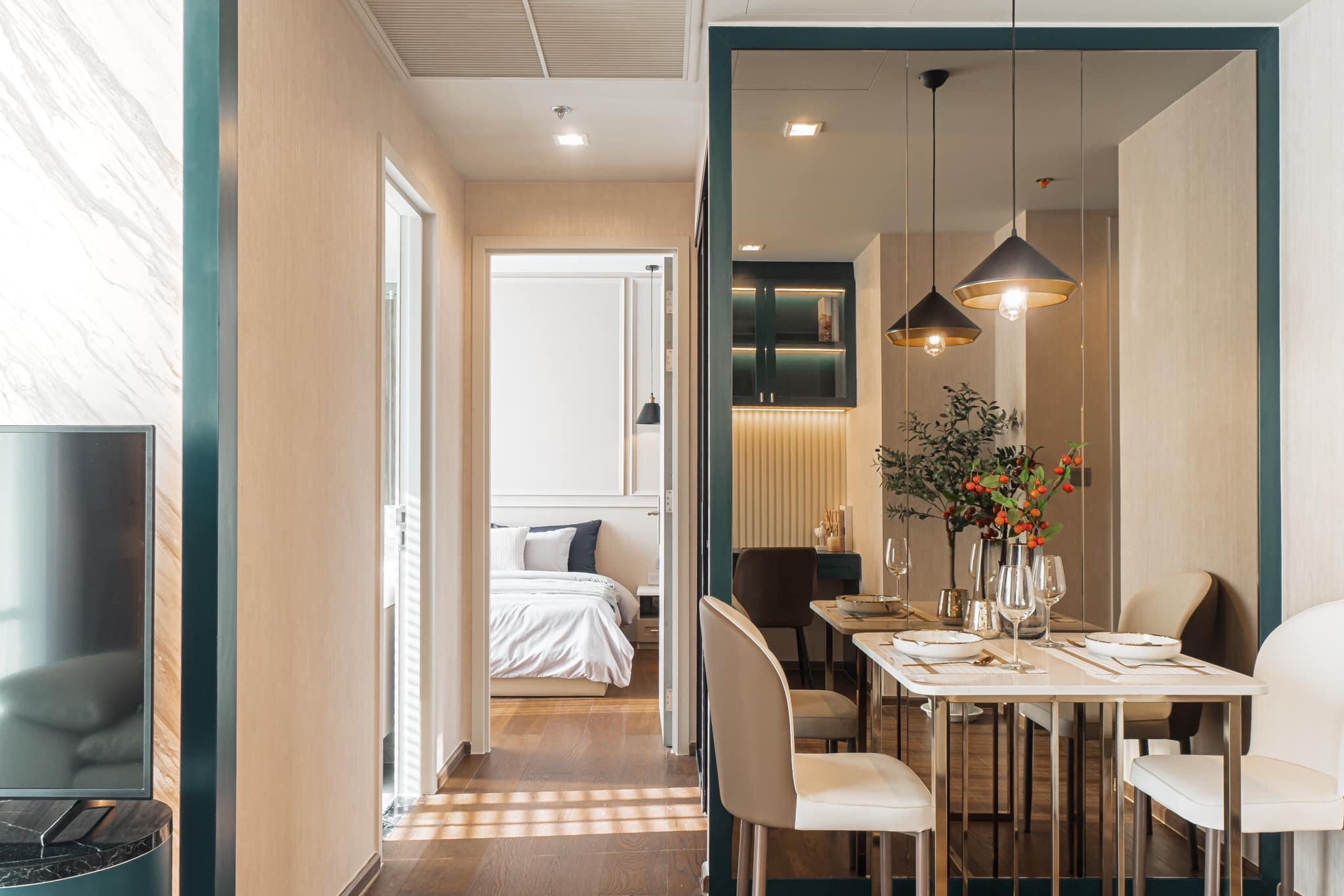 ให้เช่า ไอดีโอ คิว สุขุมวิท 36 พื้นที่ 46 ตรม. 1 ห้องนอน เช่า 47,000 บาท/เดือน