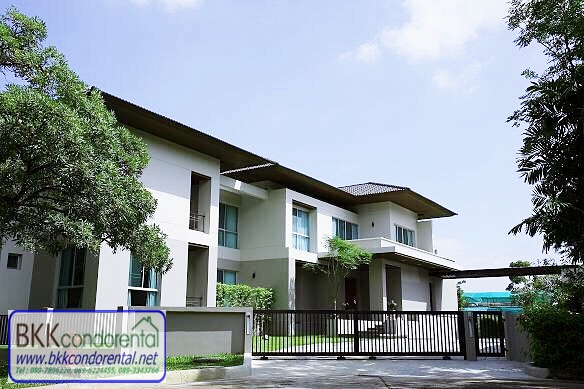 ให้เช่าบ้านเดี่ยว หมู่บ้าน นิชาดา ปาร์ค (ISB) พื้นที่ 619 ตร.วา 6 ห้องนอน ให้เช่า 380,000 บ/ด