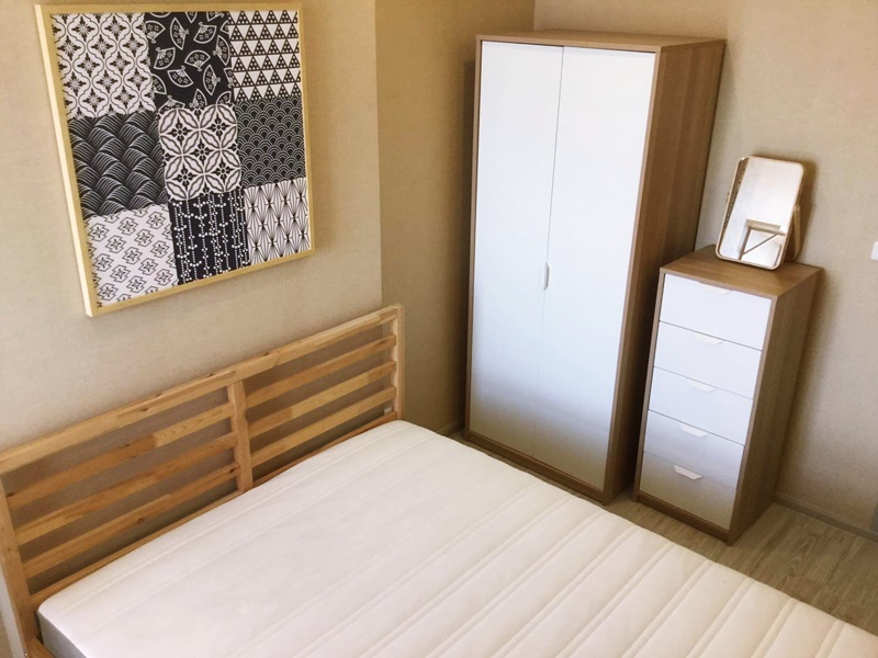 ให้เช่าคอนโด ไอดีโอ โมบิ วงศ์สว่าง อินเตอร์เชนจ์ 30.5 ตร.ม. 1 ห้องนอน เช่า 12,000 บ/ด