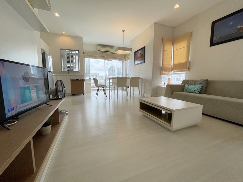 ให้เช่า คอนโด เดอะ รูม รัชดา-ลาดพร้าว พื้นที่ 63 ตร.ม. 2 ห้องนอน เช่า 25,000 บ/ด