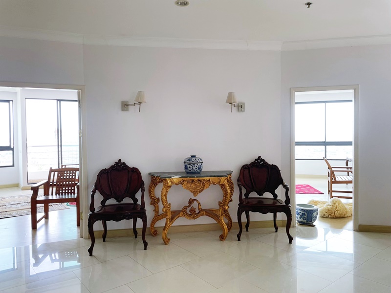 ให้เช่าคอนโด ศุภาลัย คาซ่า ริวา พื้นที่ 245 ตร.ม. 3 ห้องนอน ให้เช่า 50,000 บ/ด